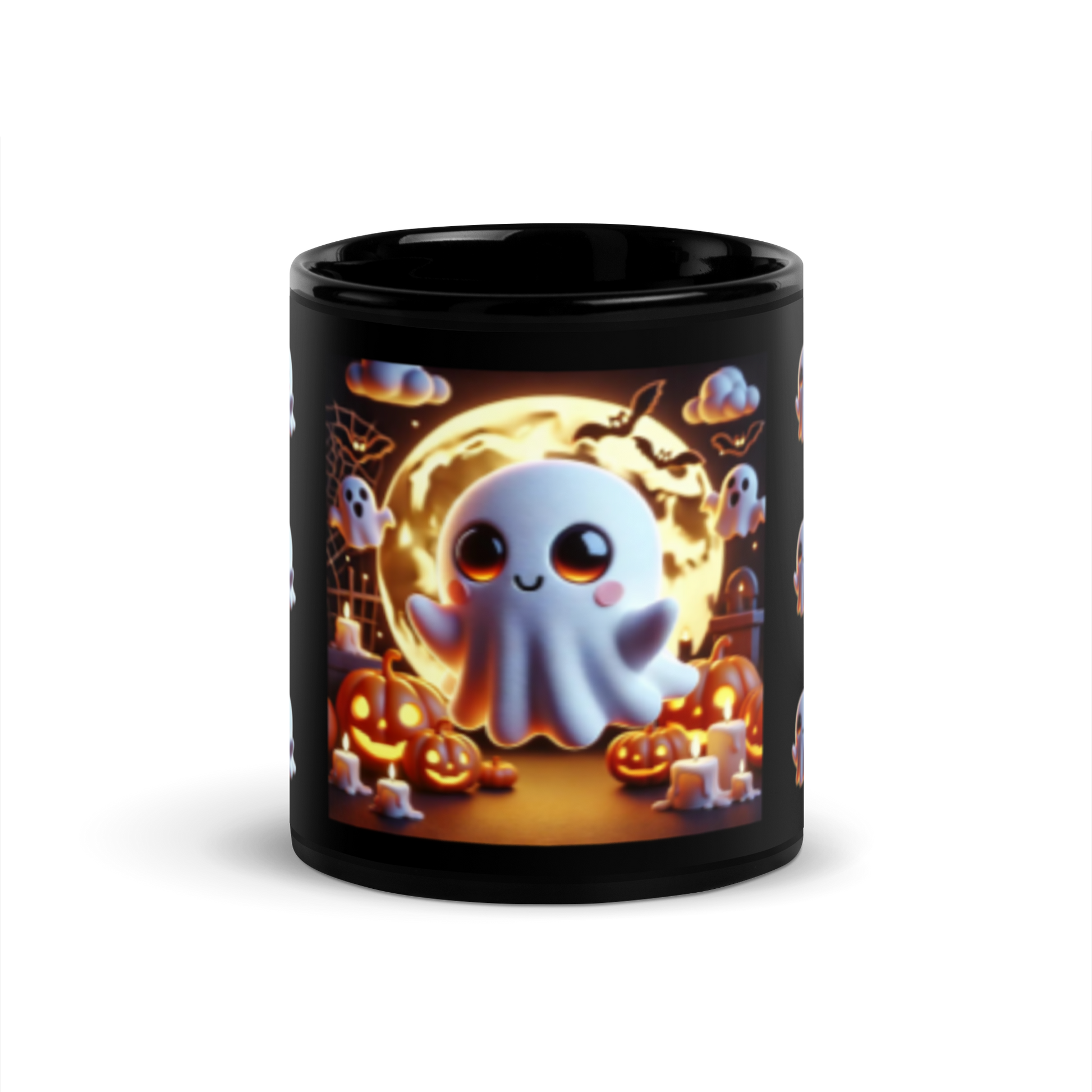 Taza negra Fantasma - daleuntoke.com