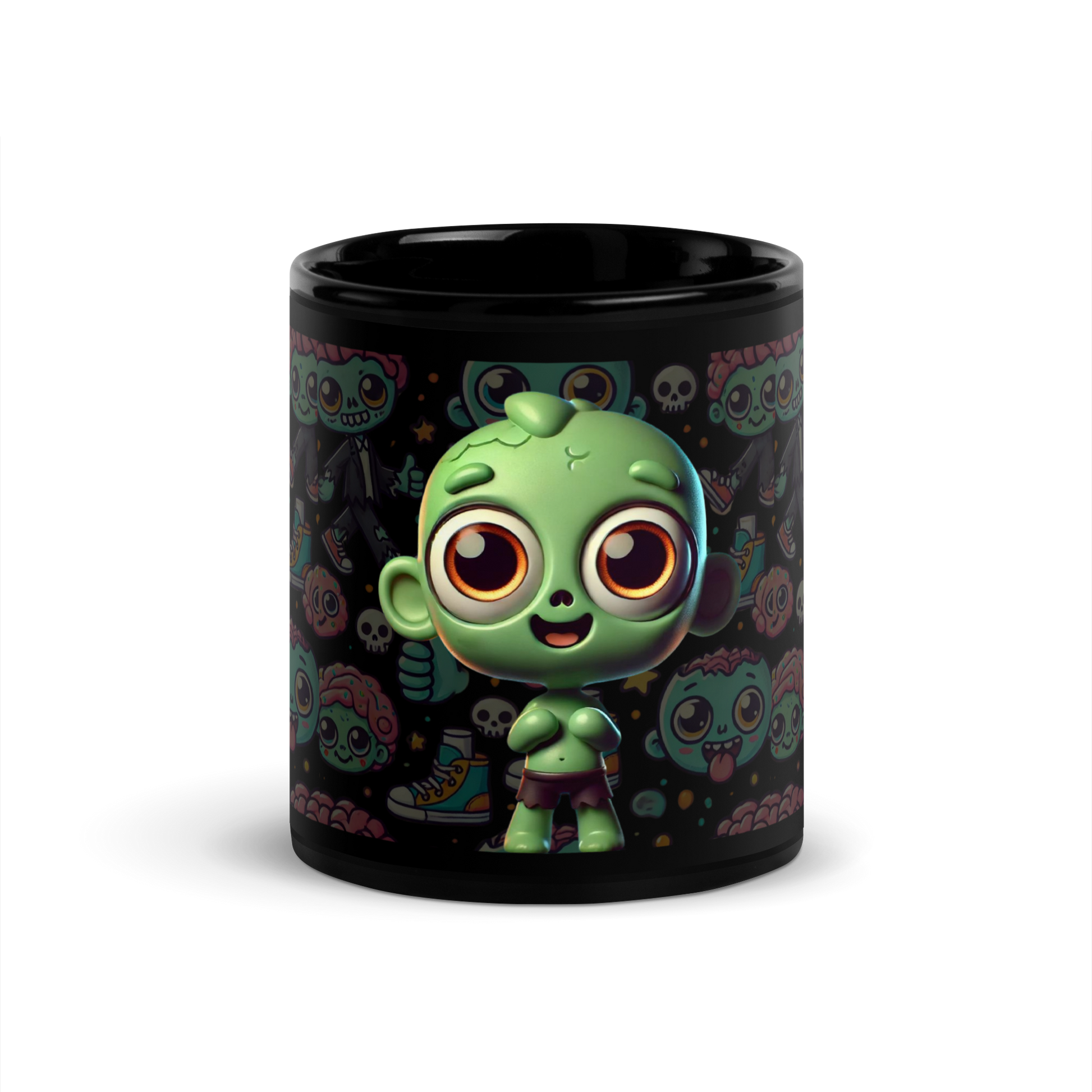 Taza negra Zombie - daleuntoke.com