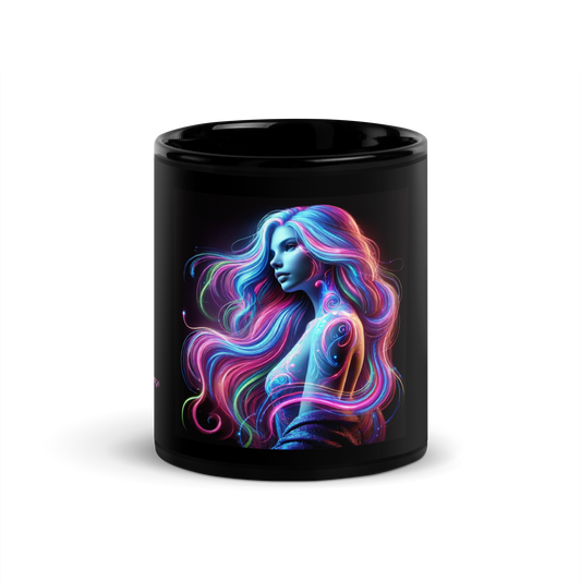 Taza negra horóscopo Fantasía Virgo - daleuntoke.com