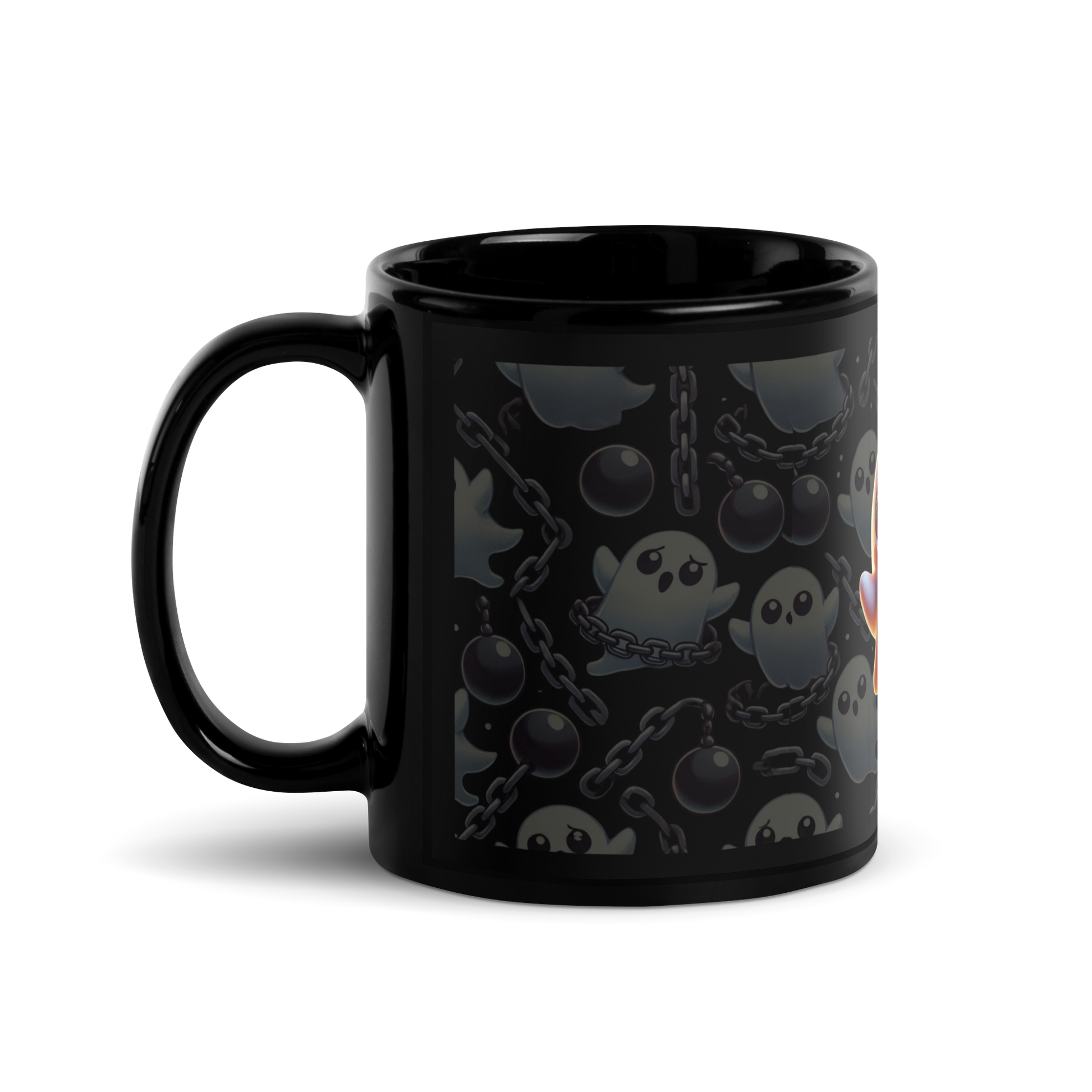 Taza negra Fantasma - daleuntoke.com