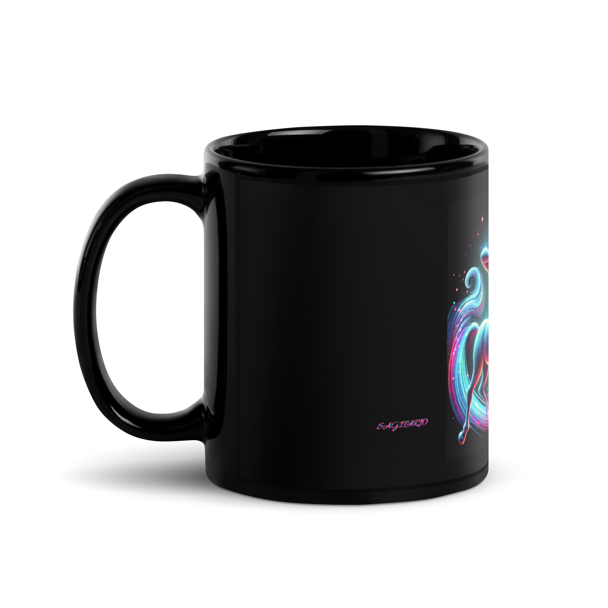 Taza negra horóscopo Fantasía Sagitario - daleuntoke.com