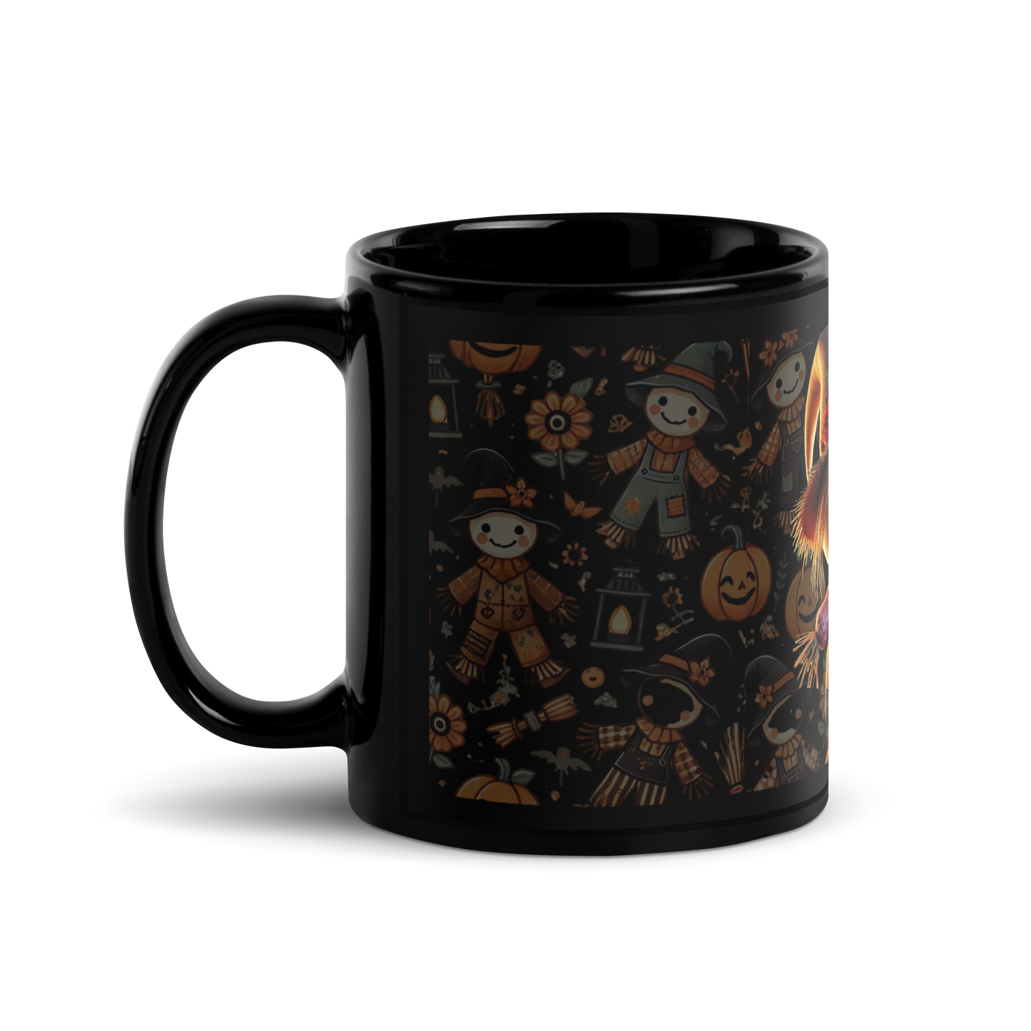 Taza negra Espantapajaros - daleuntoke.com