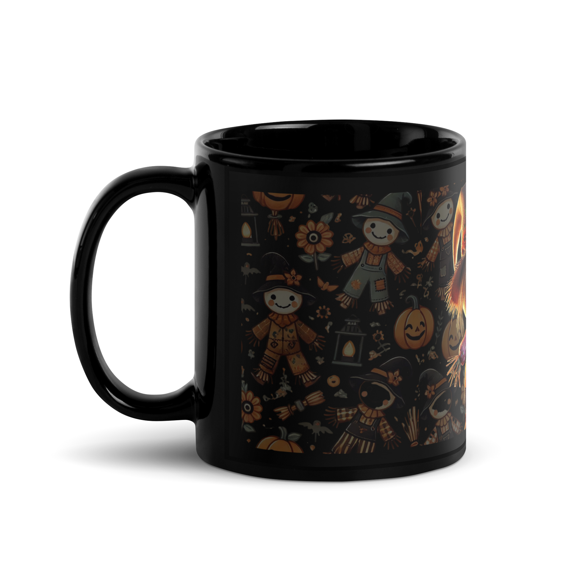 Taza negra Espantapajaros - daleuntoke.com