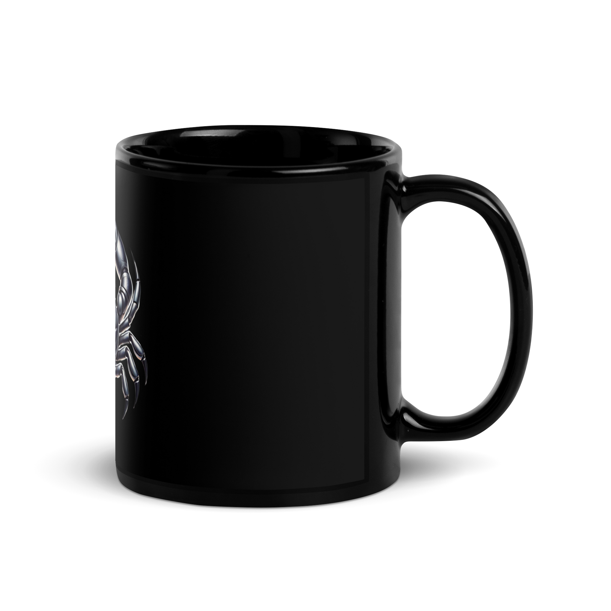 Taza negra horoscopo metalizado Cancer - daleuntoke.com