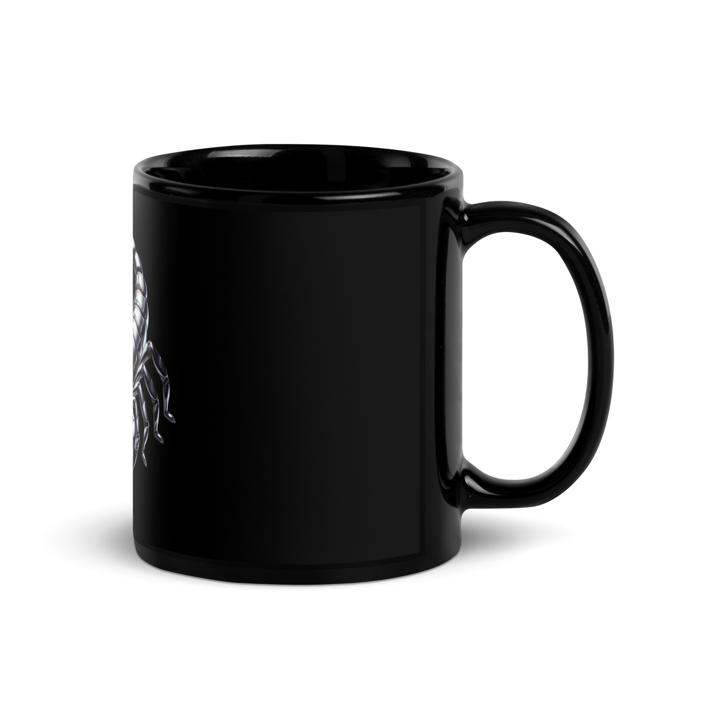 Taza negra horoscopo metalizado Escorpio - daleuntoke.com