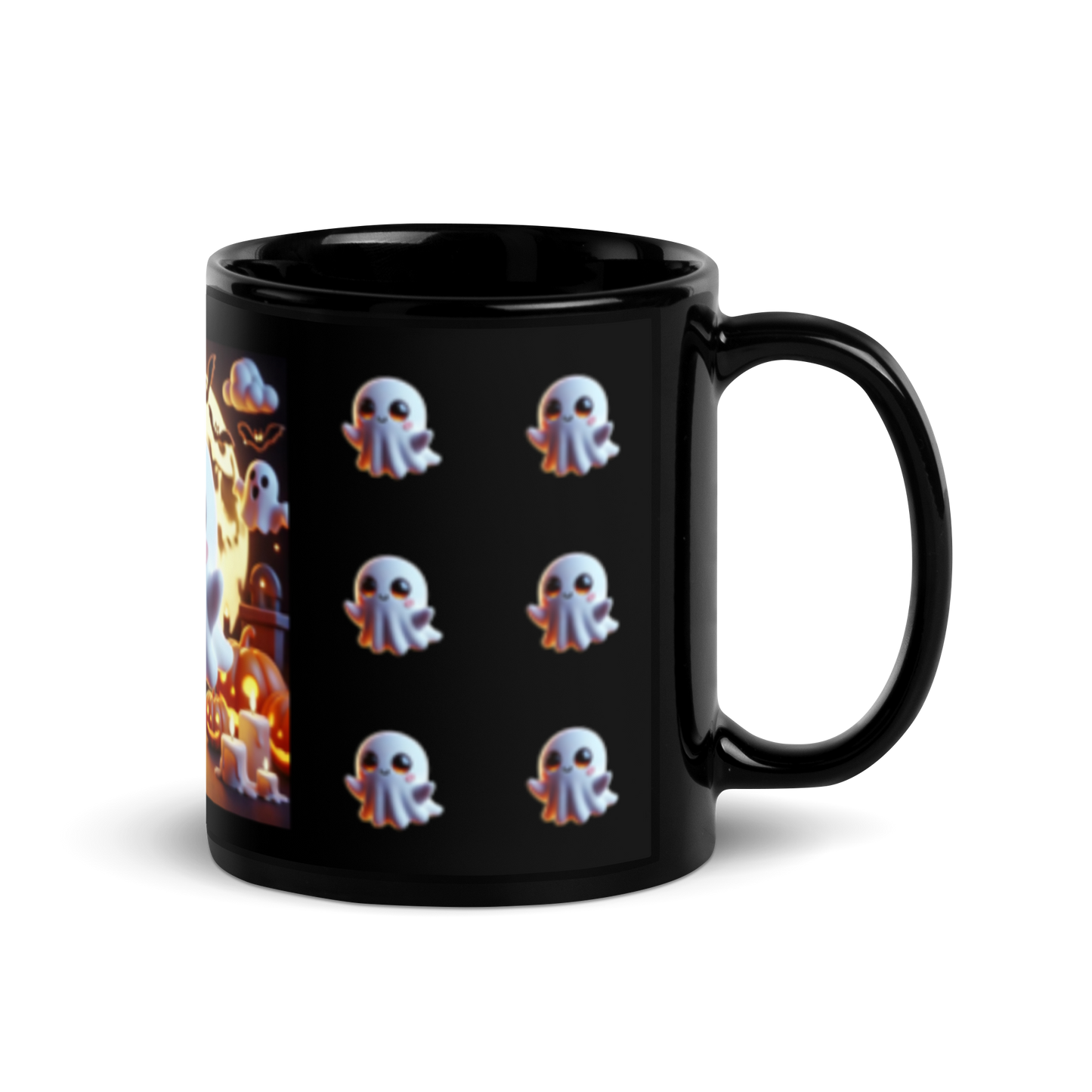 Taza negra Fantasma - daleuntoke.com