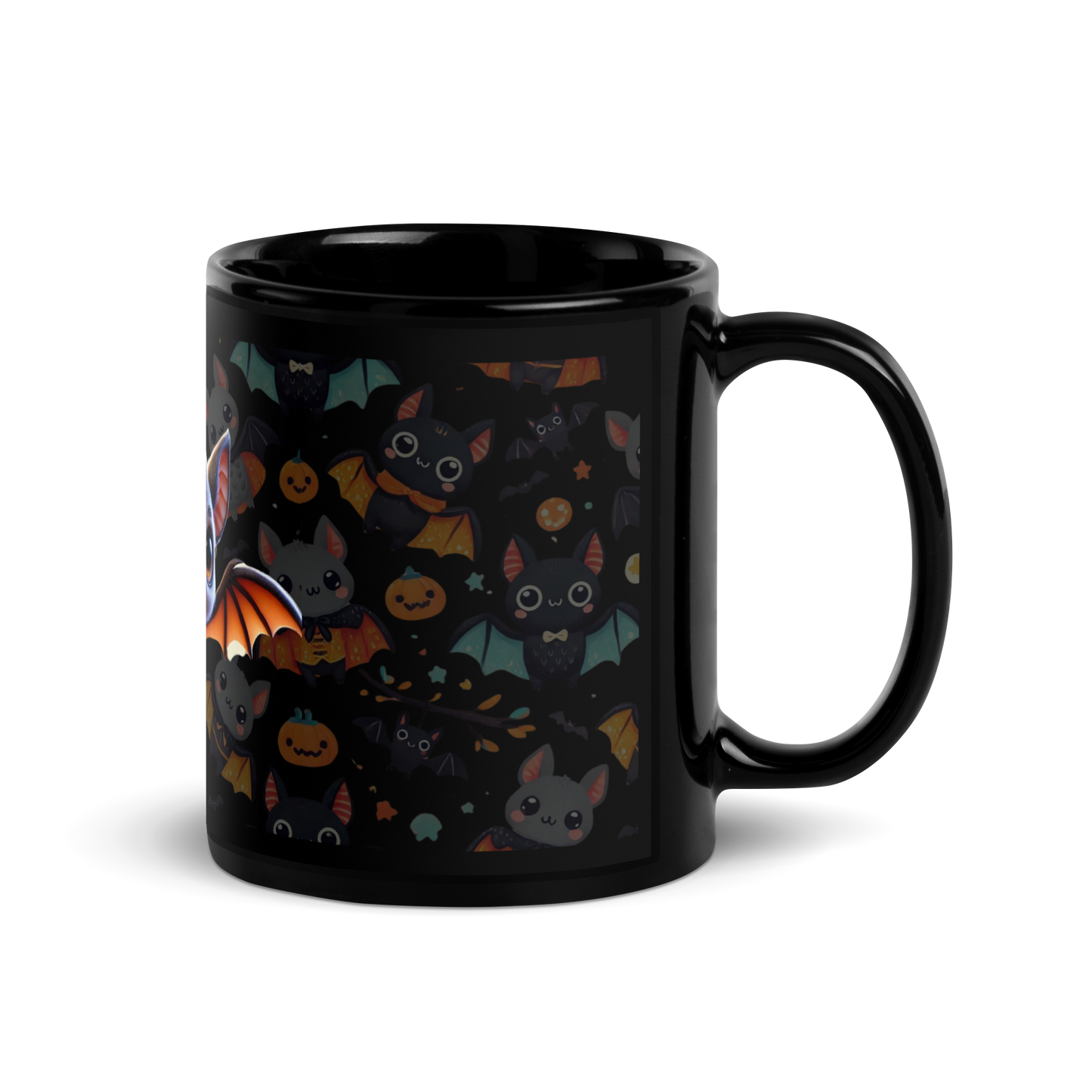 Taza negra Murcielago - daleuntoke.com