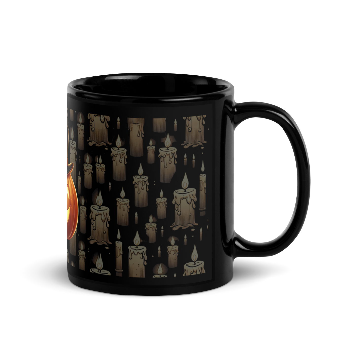 Taza negra Calabaza - daleuntoke.com