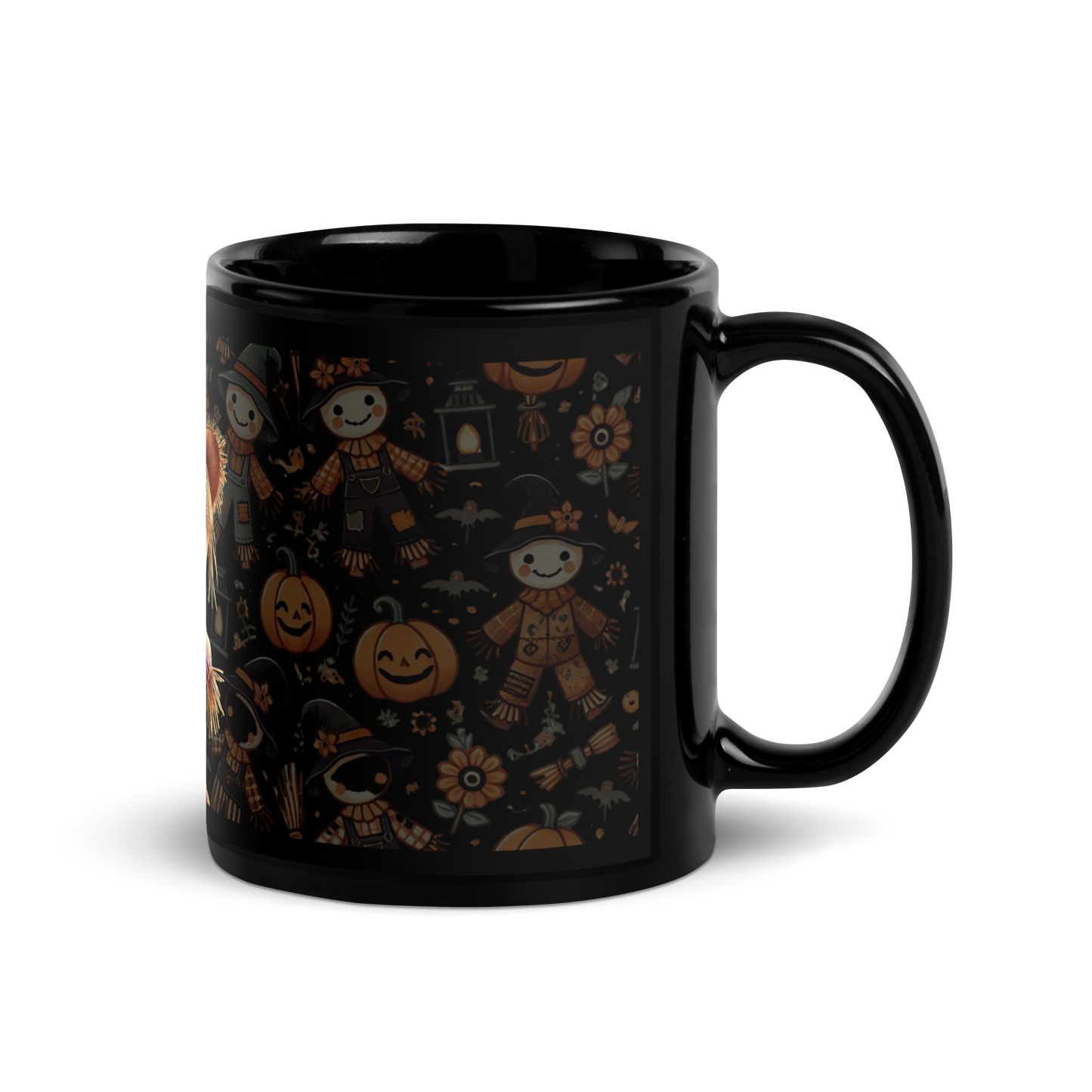 Taza negra Espantapajaros - daleuntoke.com