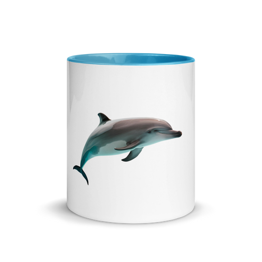 Taza color interior Delfín - daleuntoke.com