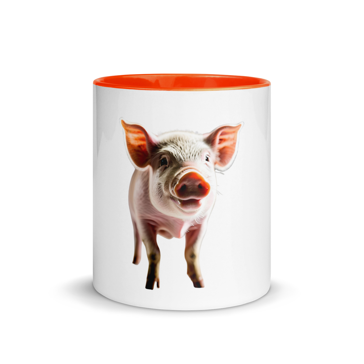 Taza color interior Cerdo - daleuntoke.com